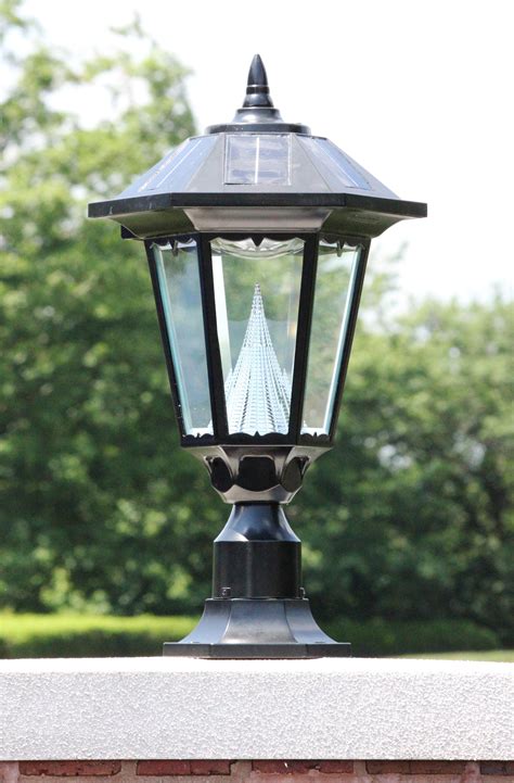 solar gate post lamps